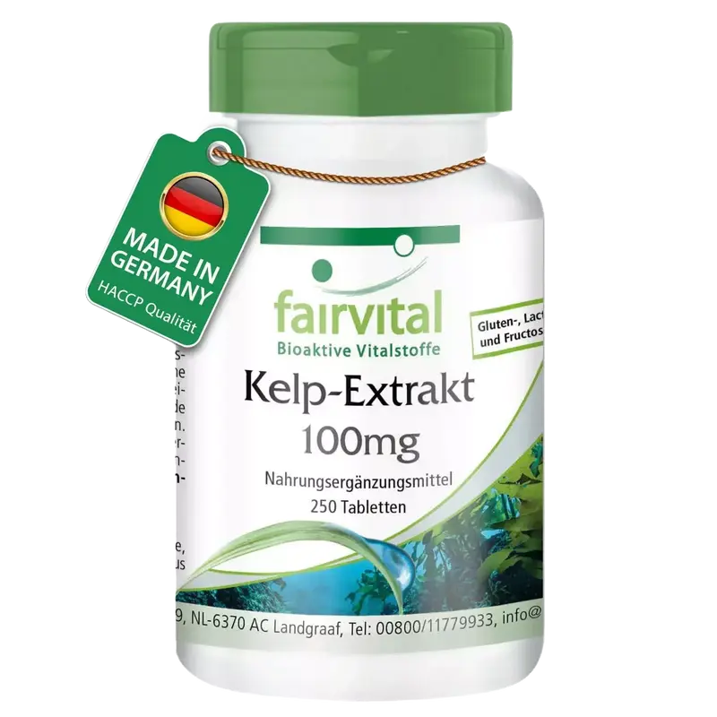 Kelp-Extrakt 100mg (250 Tabletten)
