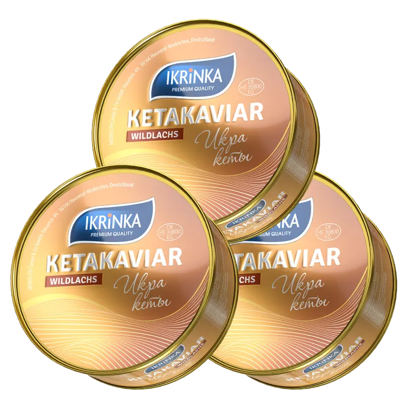 Keta Lachskaviar Set 3 x 300g