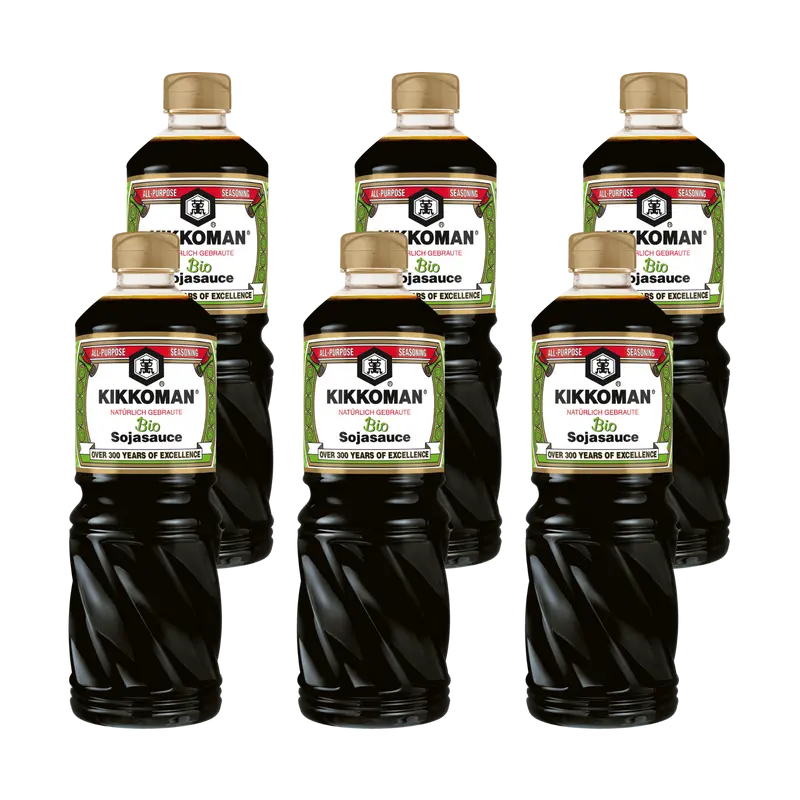 Kikkoman Bio Soja-Sauce - 6x 1000ml