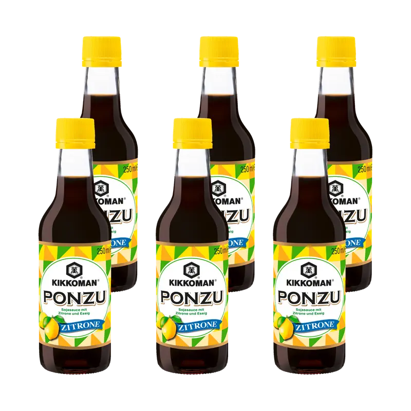 Kikkoman Ponzu Sauce Lemon - 6x 250ml