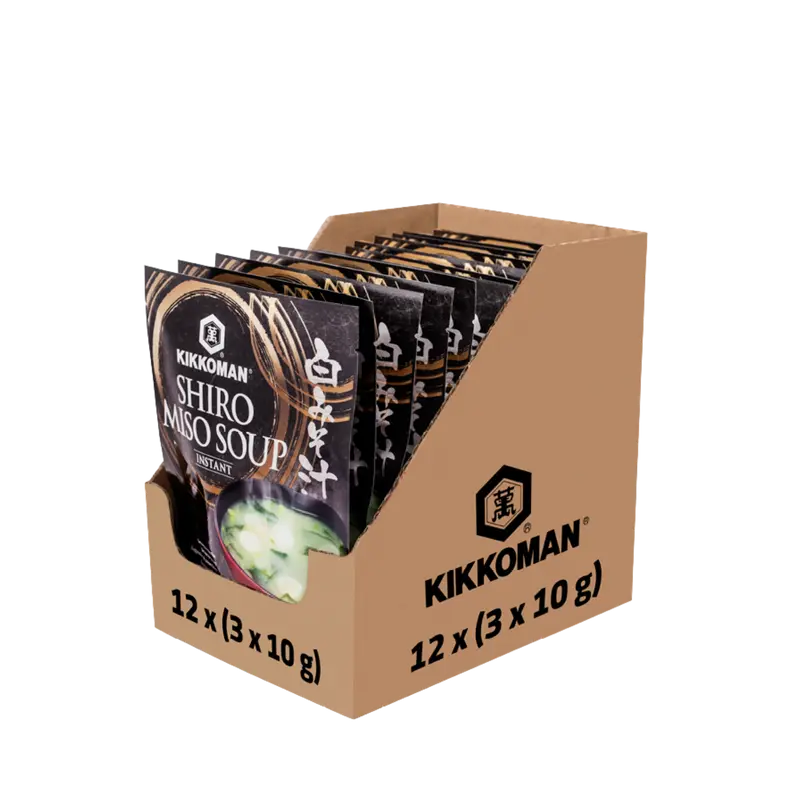 Kikkoman Shiro Miso Suppe - 12x 3 x 10 g