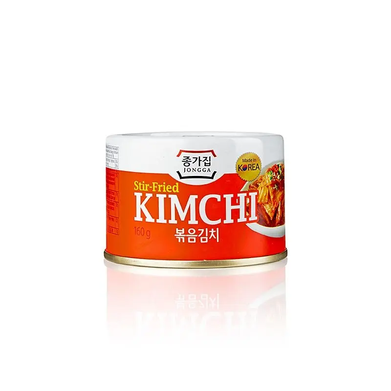 Kimchi - eingelegter Chinakohl gebraten (stir-fried), Jongga, 160 g