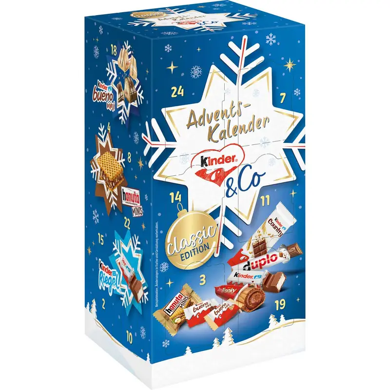 kinder & Co. Adventskalender 295g