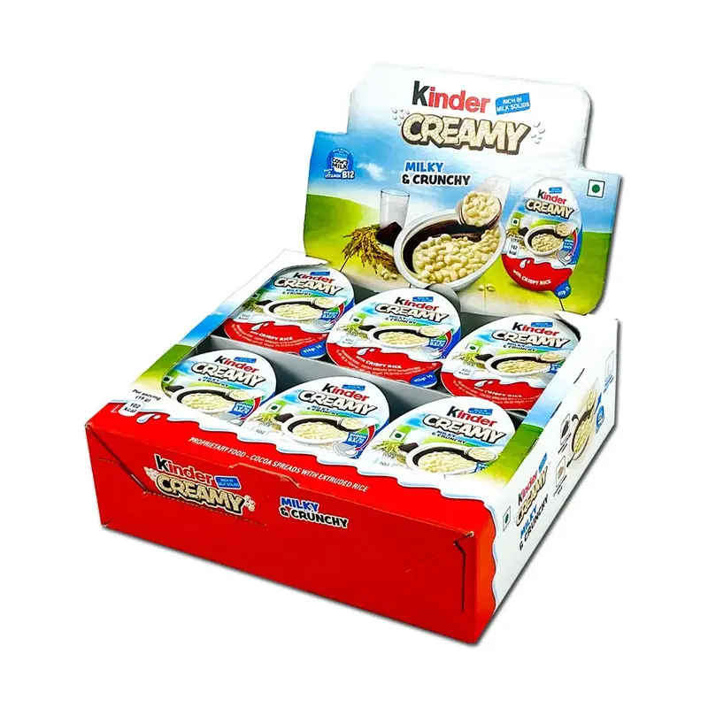 Kinder Creamy, Milky & Crunchy 24 x 19g