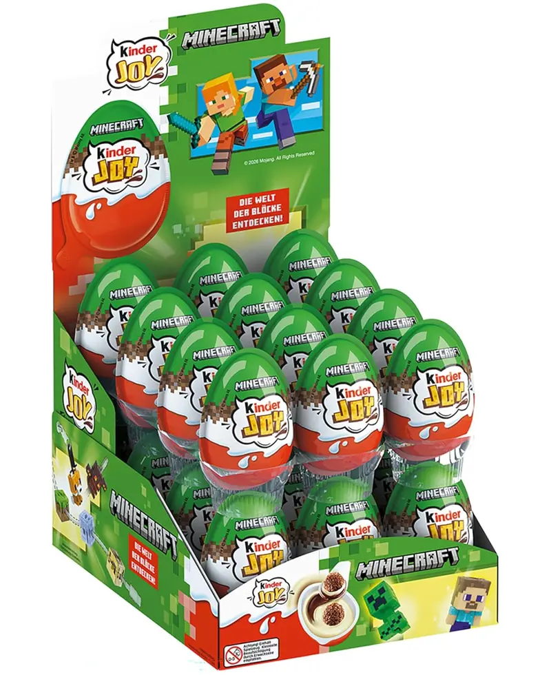 Kinder Joy 24 x 20g - Minecraft Edition