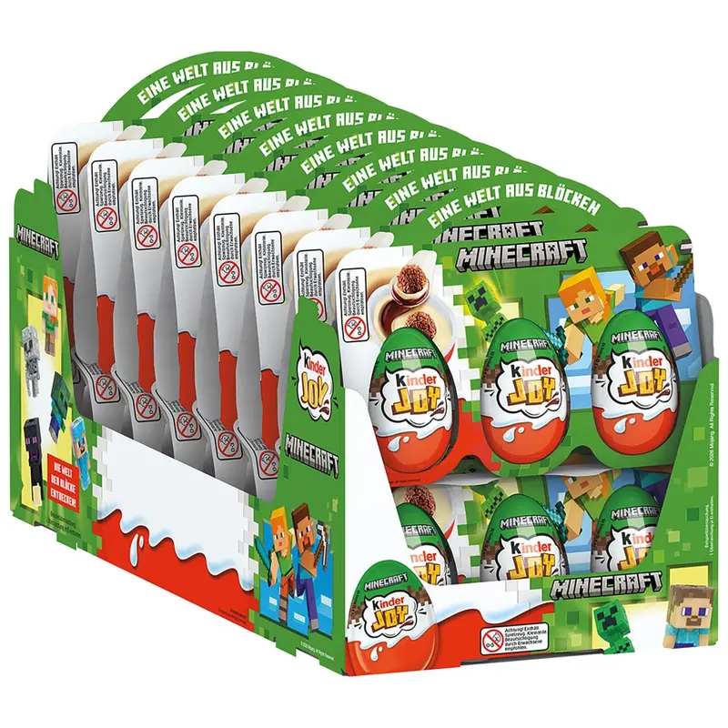 Kinder Joy Minecraft Edition | 16 x 3er Pack
