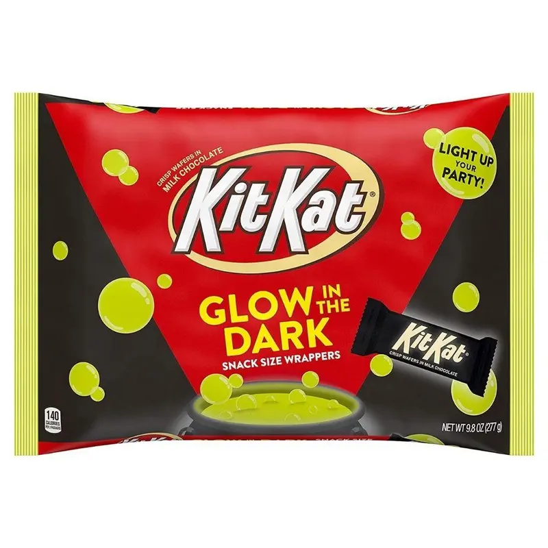 Kit Kat Glow in the Dark, Waffel gefüllt mit Milchschokolade 277g