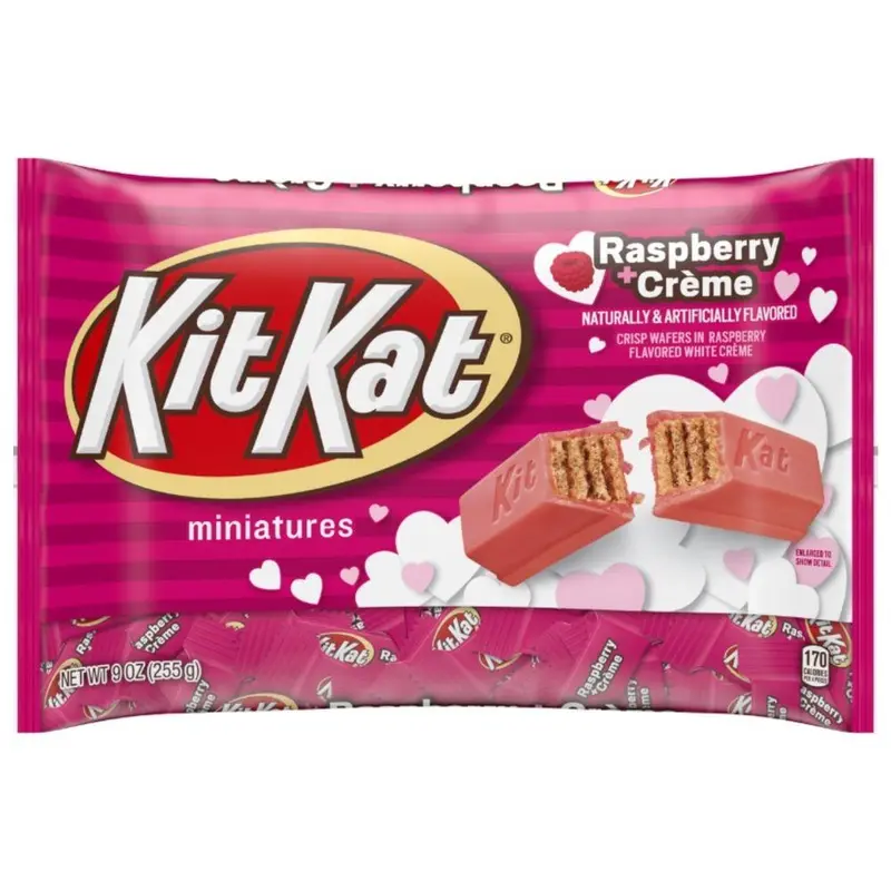Kit Kat Raspberry Creme, Mini Kit Kat mit Himbeercreme 212g