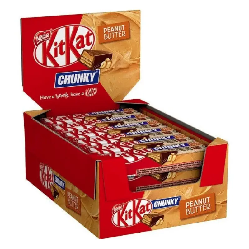 KitKat Chunky Peanut Butter Riegel 24 x 42g