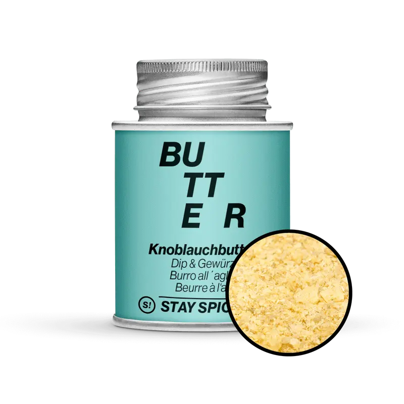 Knoblauchbutter - Dip & Streugewürz