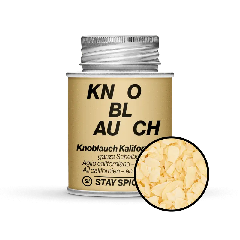 Knoblauchflocken Kalifornisch - ganze Scheiben