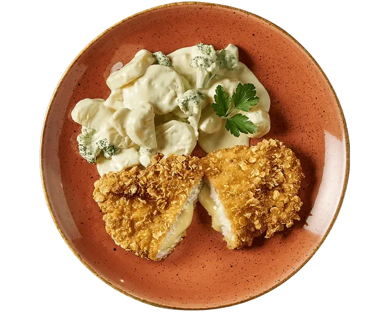 Knuspriges Käse-Schnitzel