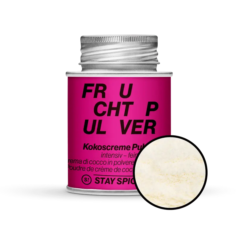 Kokoscreme Pulver auf Maltotextrin
