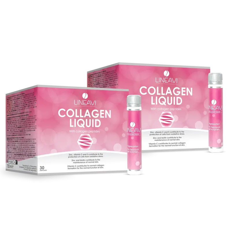 Kollagen Liquid 2-Monatspackung (2x30x25ml Trinkfläschchen)