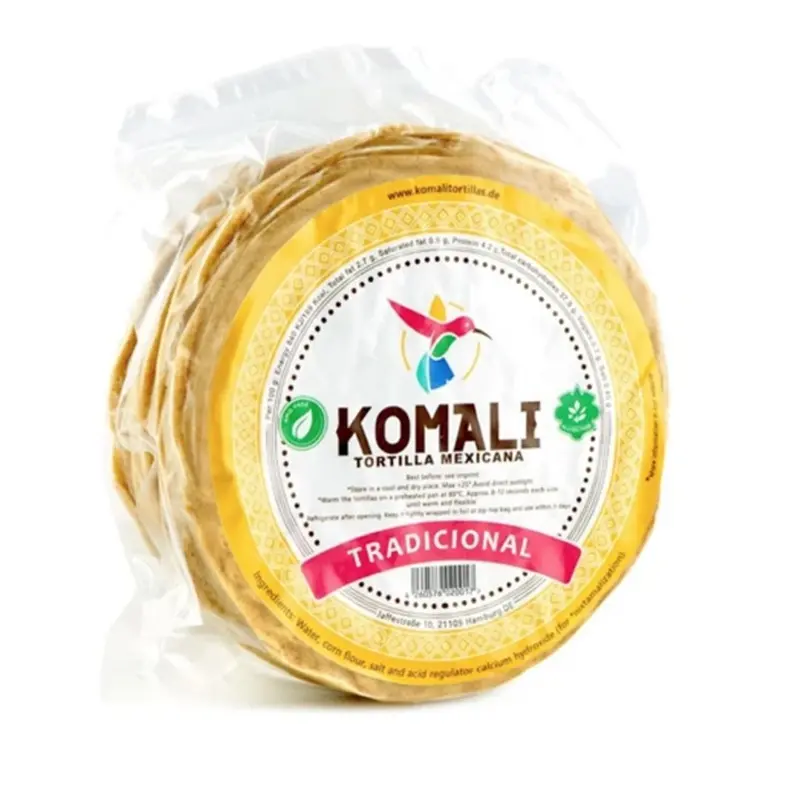 Komali Tortilla Mexicana Tradicional, traditionelle mexikanische Tortillas von 500g
