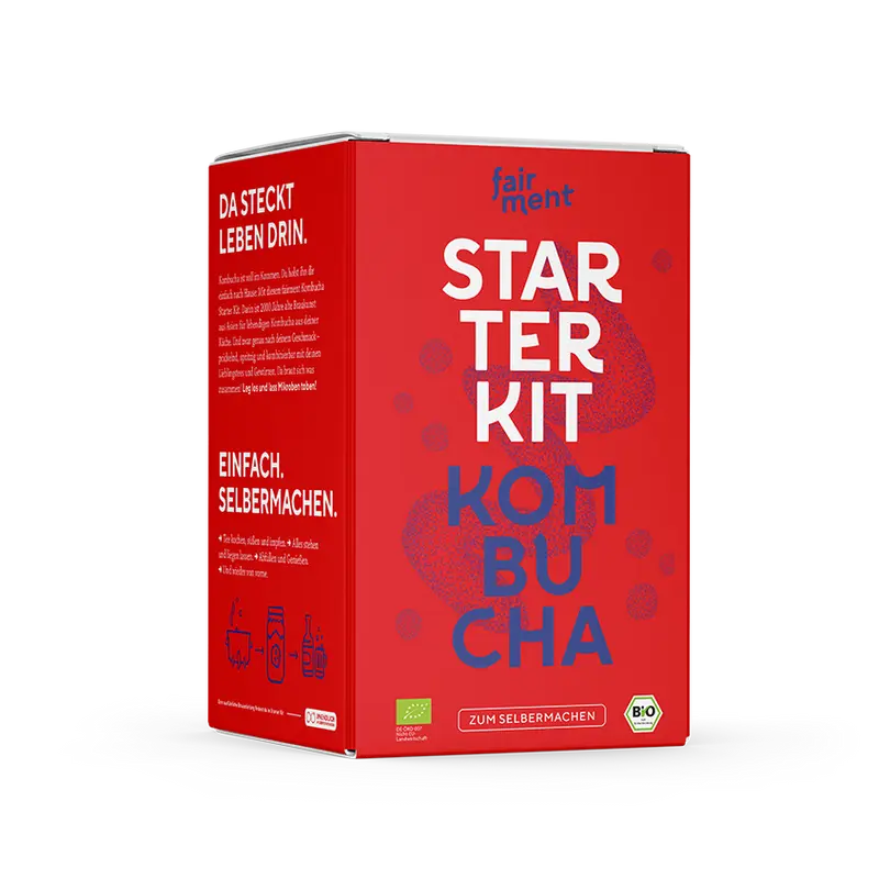 Kombucha Starter Kit - Bio Kombucha selber machen