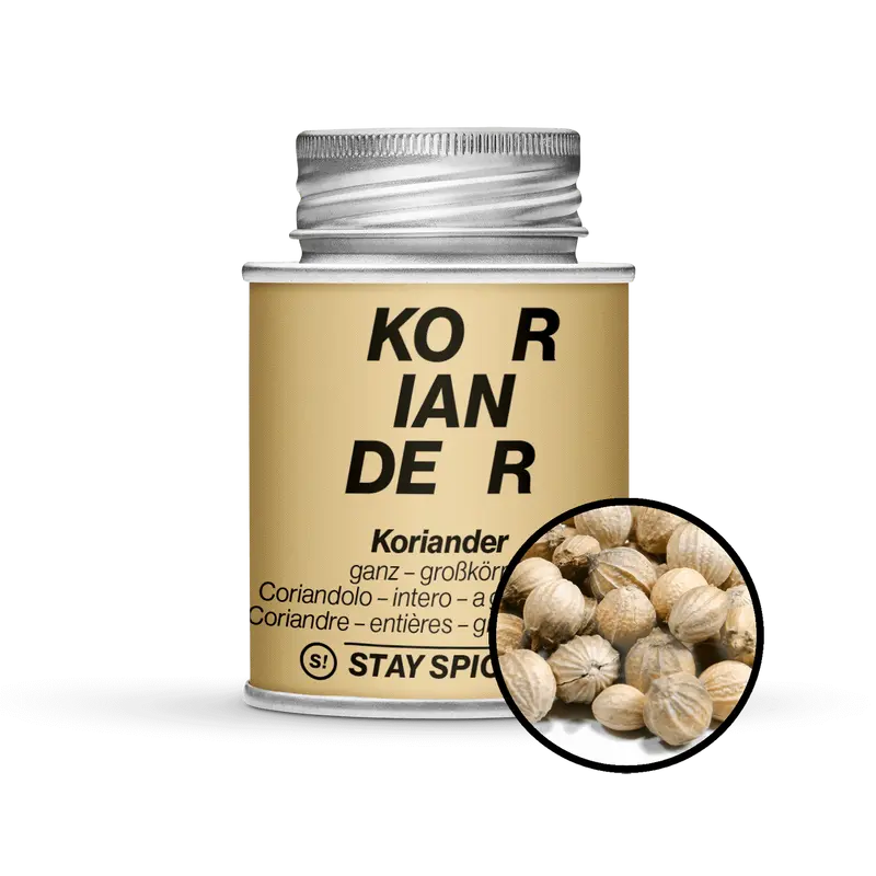 Koriander grosskörnig ganz