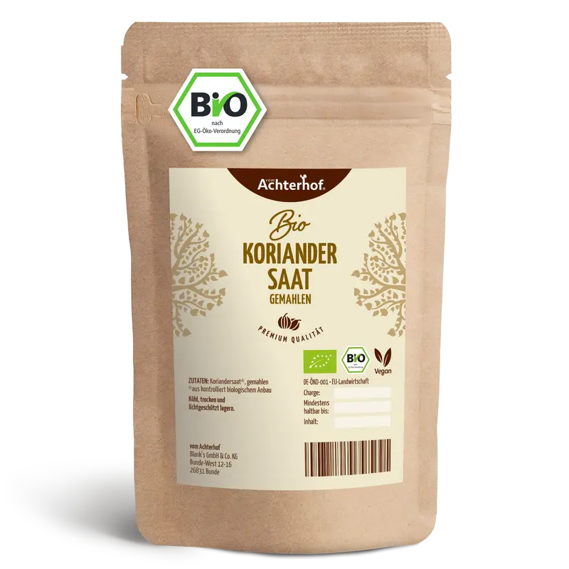 Koriandersaat gemahlen Bio (500g)
