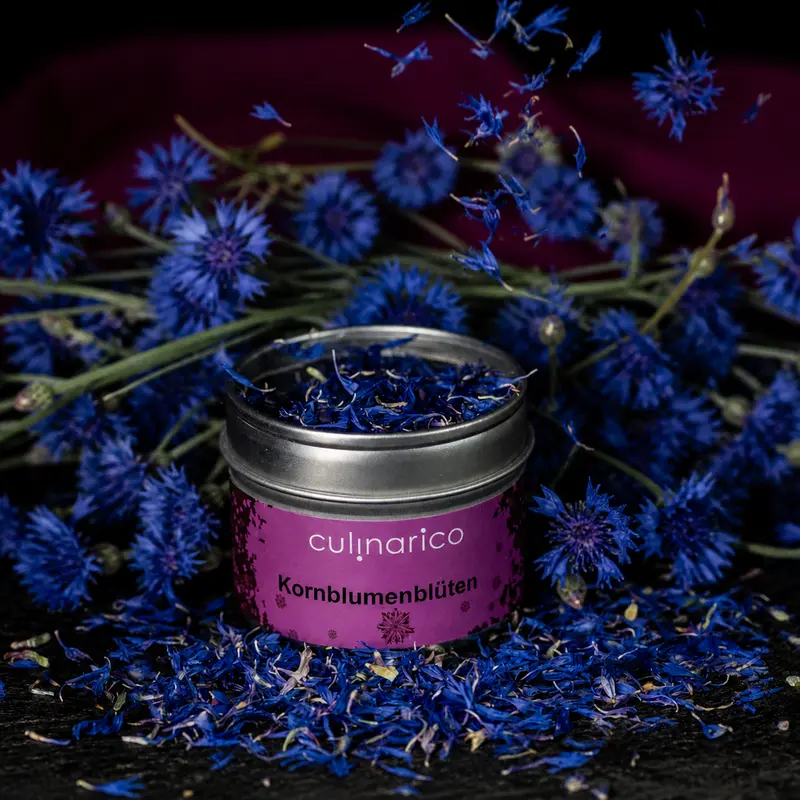 Kornblumenblüten blau, bio