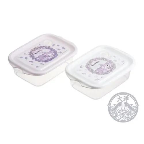Koukin Seal Box 2P Kuromi Flower Wreath (Kuromi