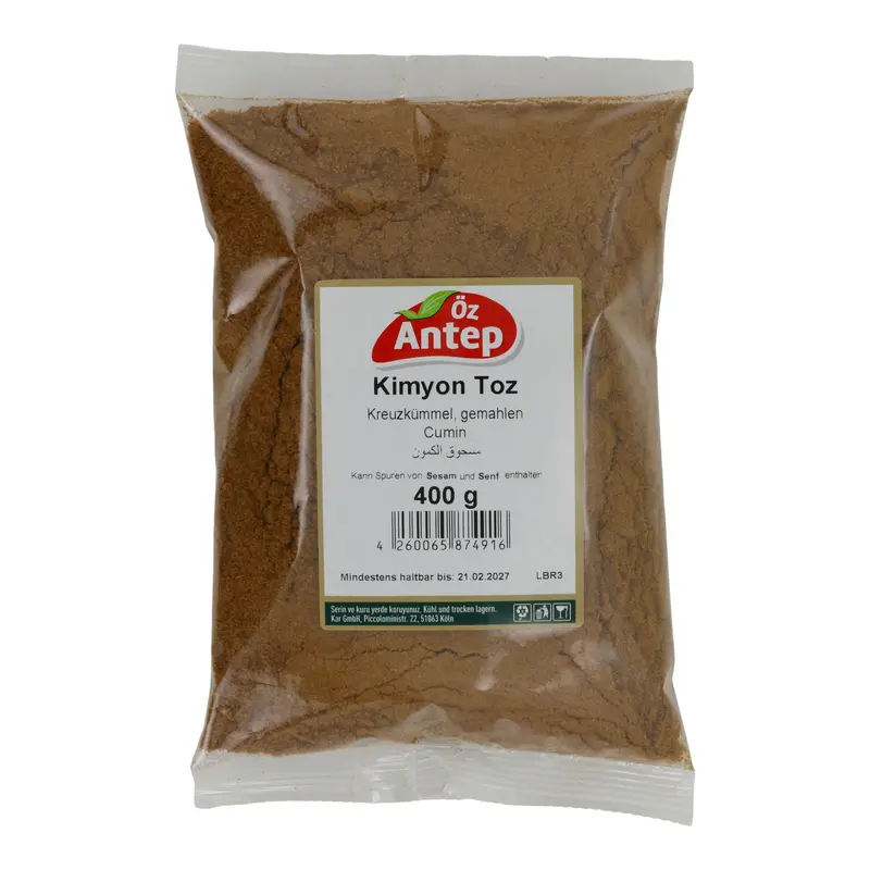 Kreuzkümmel Öz Antep Kimyon Toz | Gewürz | Gemahlen | 400 g