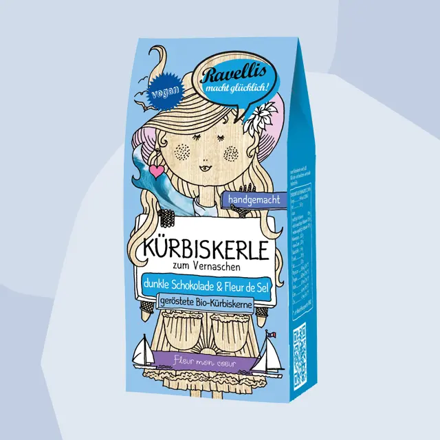 Kürbiskerle Fleur mon coeur