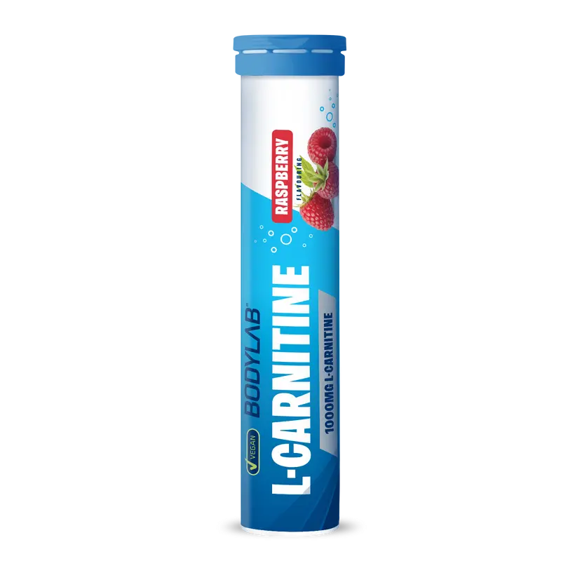 L-Carnitine - 20 Brausetabletten - Raspberry Flavouring