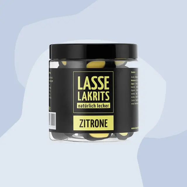 Lakritz mit Zitrone