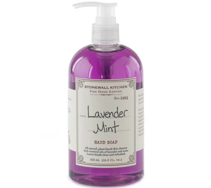 Lavender Mint Hand Soap von Stonewall Kitchen (Spender mit 500 ml Flüssigseife)