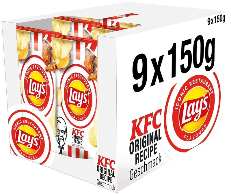 Lay's KFC Original Recipe Chips 9 x 150g