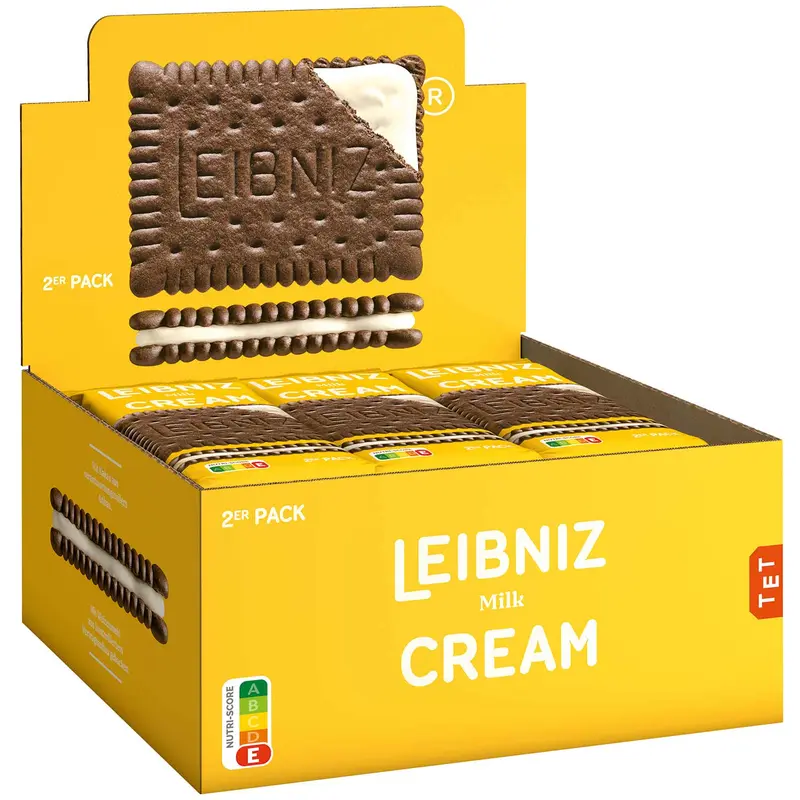 Leibniz Cream Milk Kekse 18 x 38g