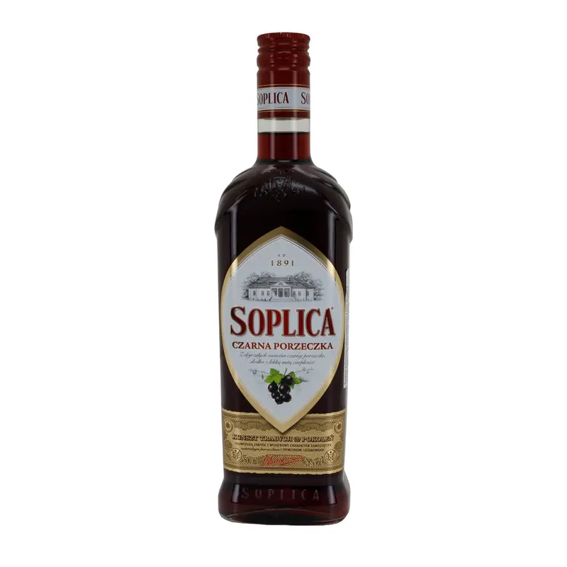 Likör | Soplica Czarna Porzeczka | Schwarze Johannisbeere | 500 ml | 28 % Vol.