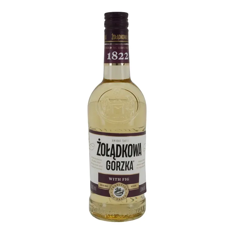 Likör Żołądkowa Gorzka | With Fig | Feigenlikör | 30 % vol | 500 ml