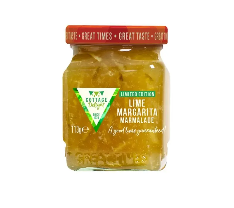 Lime Margarita Marmelade von Cottage Delight (113 g Glas)