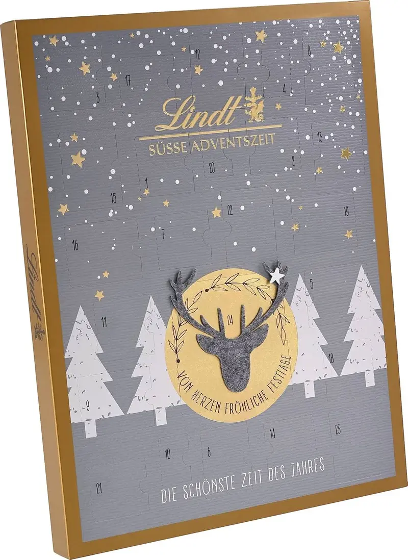 Lindt Adventskalender Filz Edition 275g