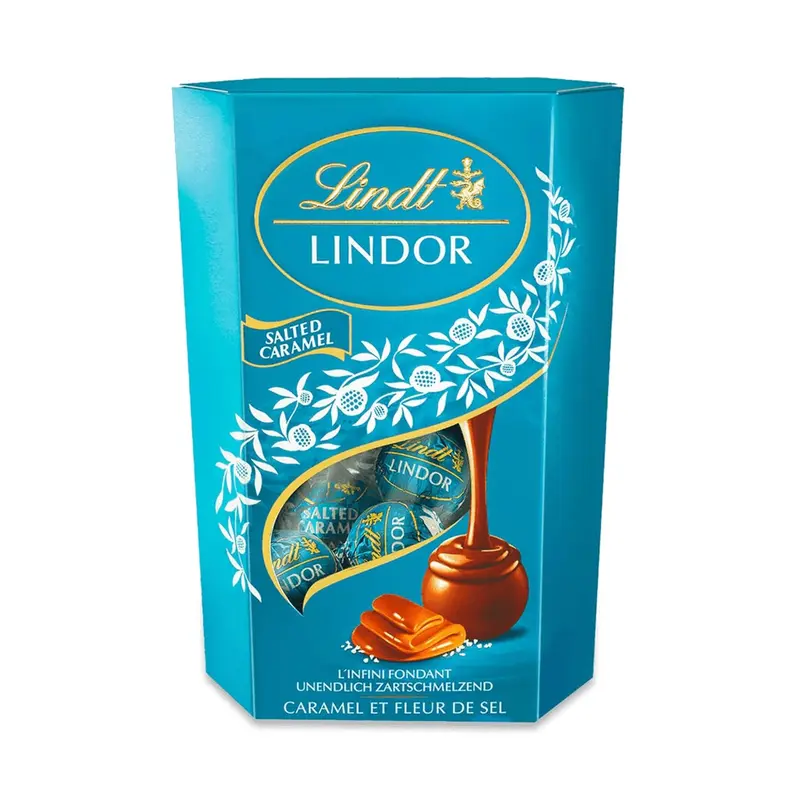 Lindt Lindor Salted Caramel Kugeln Cornet 337g