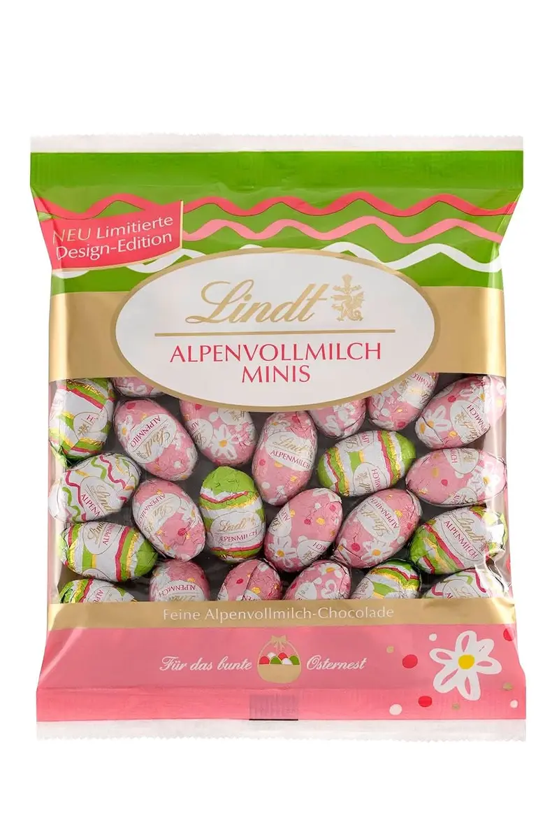 Lindt Schokolade Deko Edition Mini Eier Beutel | 180g
