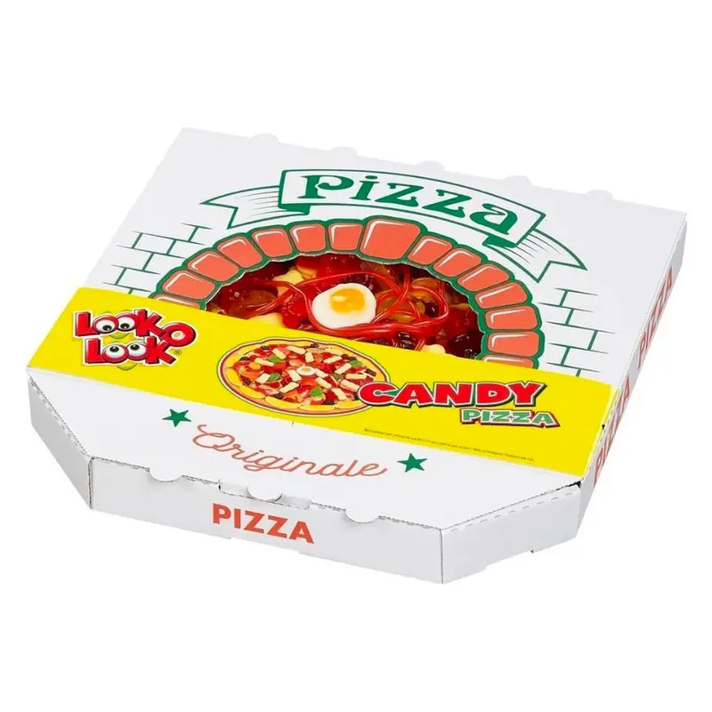 Look O Look Candy Pizza, pizza von 435g Gummibonbons