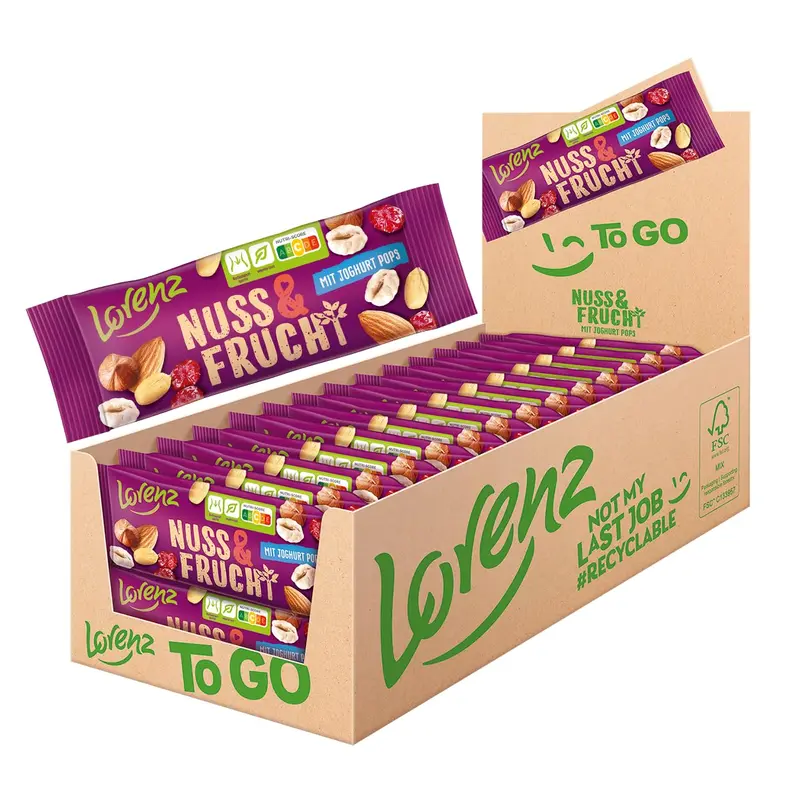 Lorenz Nuss & Frucht mit Joghurt Pops 28 x 40g