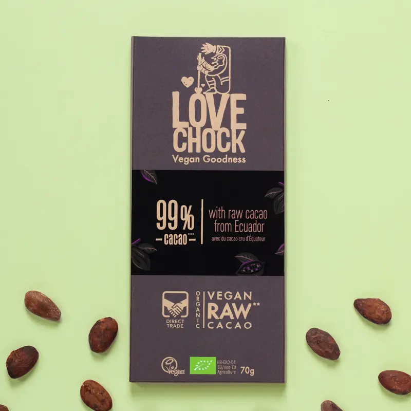 Lovechock Tafel 99% Kakao