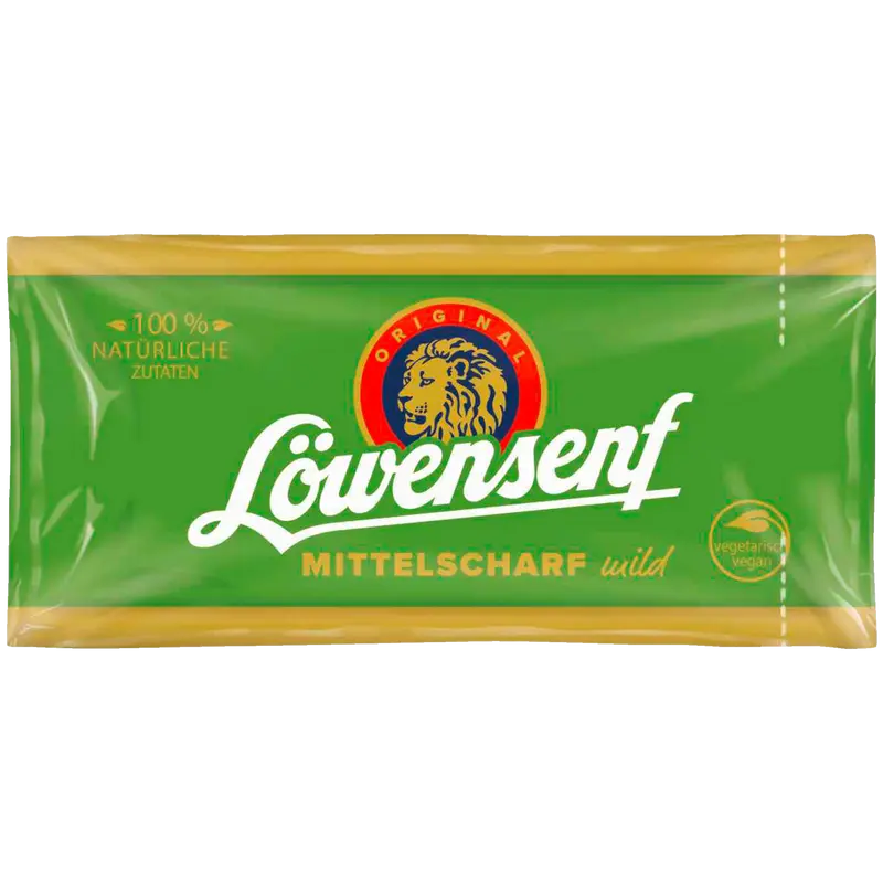 Löwensenf Mittelscharf - Portionsbeutel - 200x 15ml
