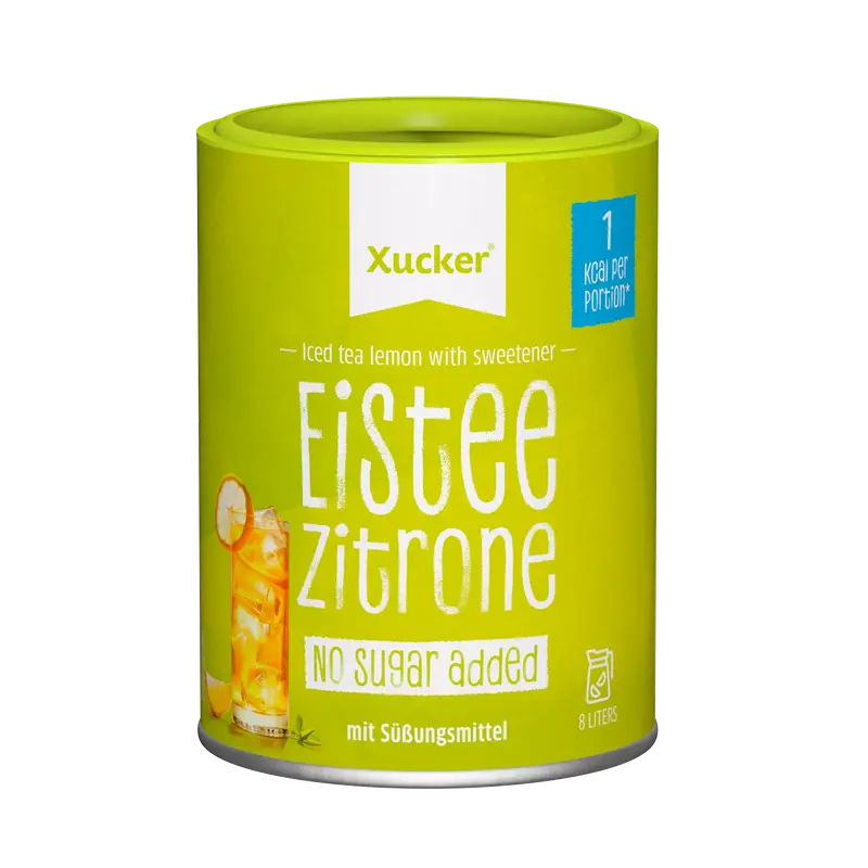Lower-Carb* Zitronen Eistee-Pulver