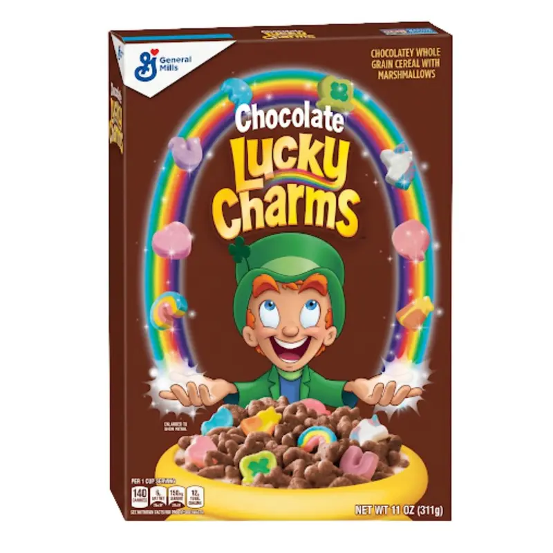 Lucky Charms Chocolate, Schokoladen-Cerealien 300 g