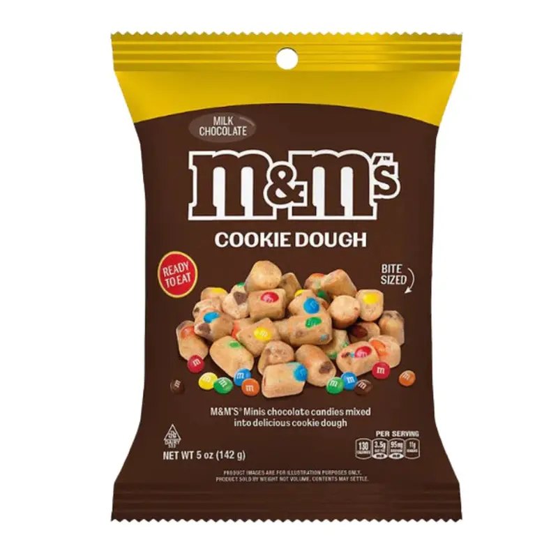 M&M's Cookie Dough Bite Size, Kekse mit M&M's 142g