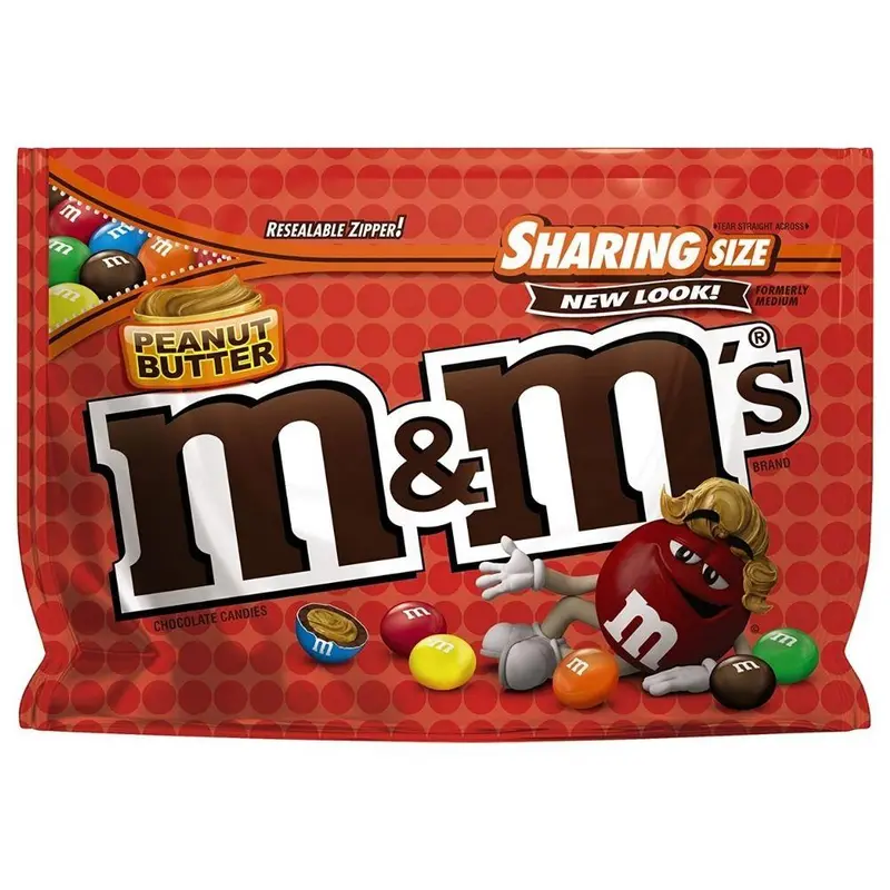 M&M's Peanut Butter Big Bag, M&M's mit Erdnussbutter 272,2g