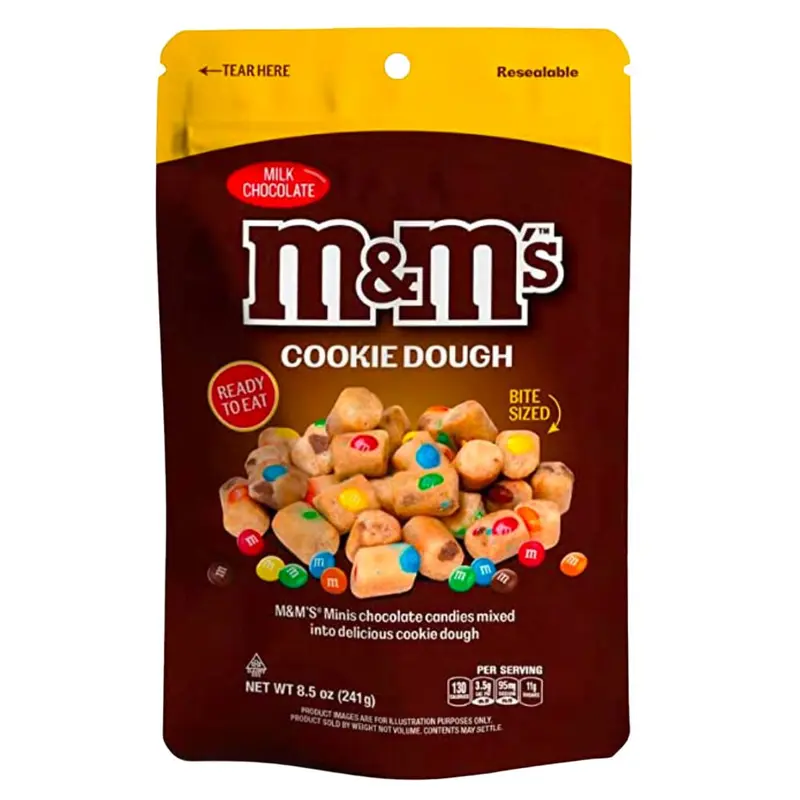 M&M's Taste Of Nature Cookie Dough, Kekse mit M&M's-Geschmack, 241g