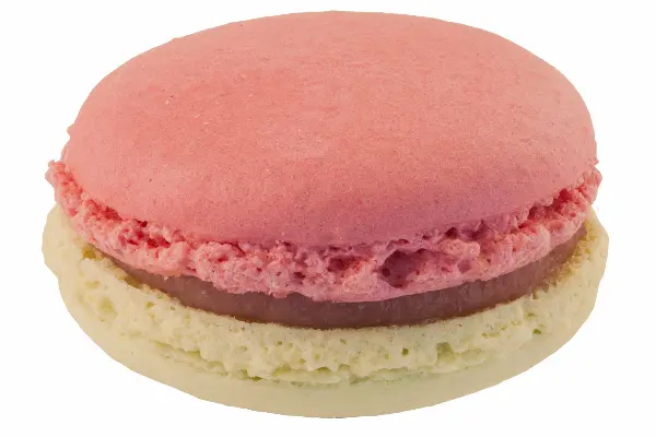 Macaron »Mela Verde & Lamponi«