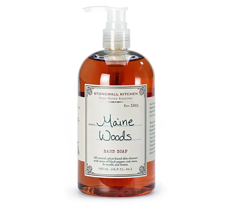 Maine Woods Hand Soap von Stonewall Kitchen (Spender mit 500 ml Flüssigseife)