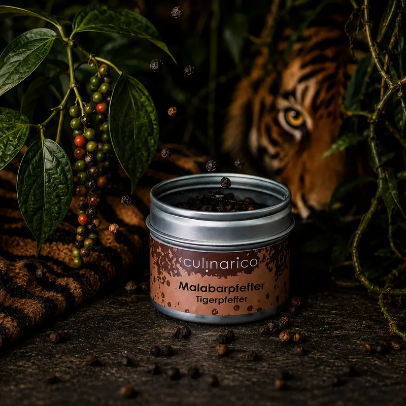Malabarpfeffer ganz, bio | Tigerpfeffer, bio
