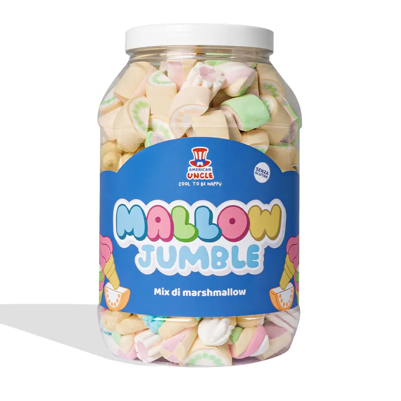 Mallow Jumble, Glas von marshmallow zum Zusammenstellen mit deinen Lieblingsgeschmäckern